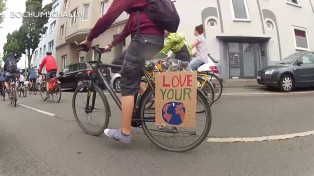 Erste Radwende-Demo in Bochum für eine fahrradfreundliche Stadt!