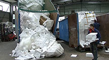 Styropor-Recycling