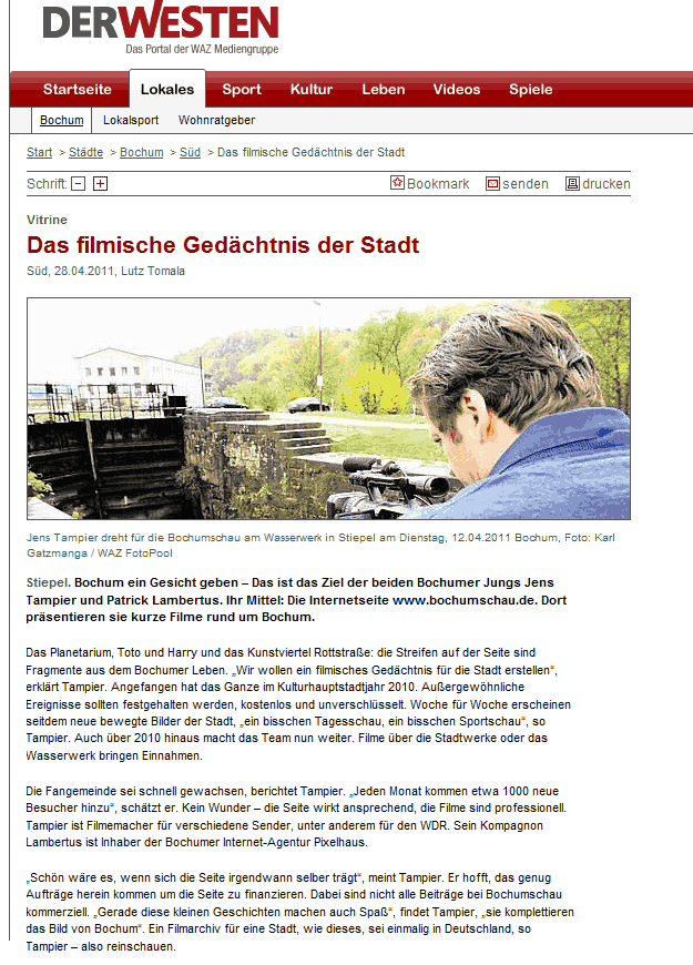 Das filmische Gedächtnis der Stadt