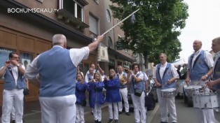 Das 626. Bochumer Maiabendfest und seine sieben Ehrendamen.