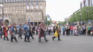 Das 626. Bochumer Maiabendfest und seine sieben Ehrendamen.