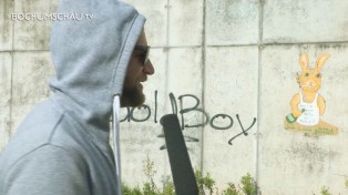 Bochums Banksy - Streetart-Künstler dekoriert Bochum mit Paste-Ups