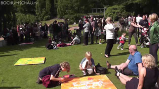 Ein Tag im Stadtpark Bochum mit Musik, Schauspiel und Kunst