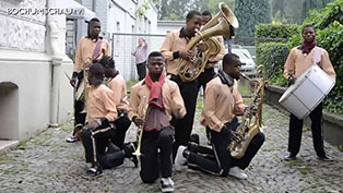 Fanfare Masolo beim Tag des offenen Denkmals im Weitmarer Wasserturm