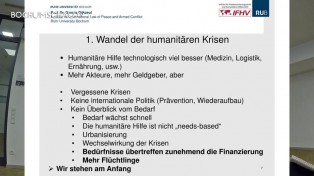 Was sind Ursachen, Folgen und Trends von humanitären Krisen?