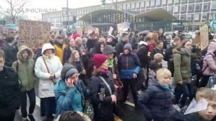 Fridays for Future Bochumer Schüler demonstrierten für den Klimaschutz