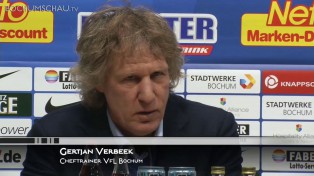 "Dünn durch die Hose!" - Gertjan Verbeek Cheftrainer VfL Bochum