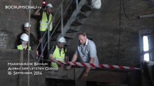 Die letzte Glocke wurde aus der Marienkirche Bochum ausgebaut.