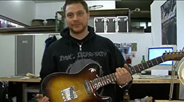 "Guitar Maker" Daniel Schippers - Gitarren aus Bochum-Wattenscheid