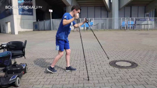 Dr. Henry Wahlig (HSP-Betroffener) läuft 18,48 km um das Bochumer Ruhrstadion