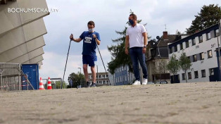 Dr. Henry Wahlig (HSP-Betroffener) läuft 18,48 km um das Bochumer Ruhrstadion