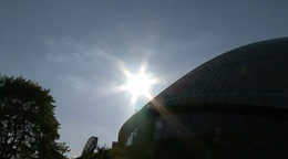 Realer Sternenhimmel über Bochum im Planetarium Bochum