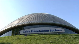 Realer Sternenhimmel über Bochum im Planetarium Bochum