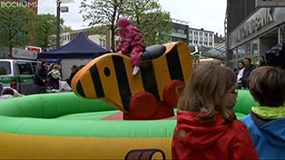 Kidsday auf dem Boulevard in der Bochumer Innenstadt.