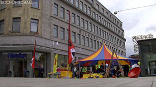 Kidsday auf dem Boulevard in der Bochumer Innenstadt.