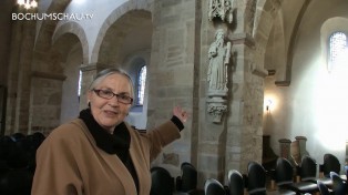 Die Kirchenführerin der St.Vinzentius-Kirche in Bochum-Harpen