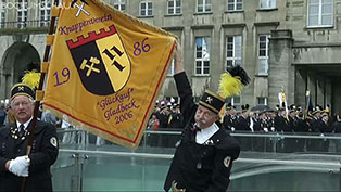 Knappenparade Knappentag Bochum 2013: Bergbautradition