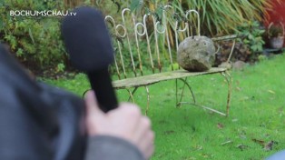 Der Kopf des Soldaten vom Kriegerdenkmal in Bochum-Langendreer