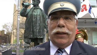 Bochumer Maischützenfest und der Junggesellen-Hauptmann