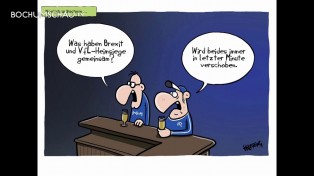 Cartoon-Jahresrückblick von Oli Hilbring auf das Jahr 2019.