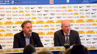 Pressekonferenz mit neuem VfL Bochum Cheftrainer Peter Neururer