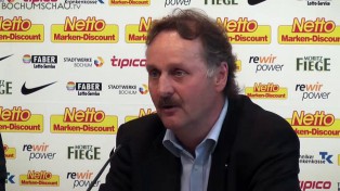 Pressekonferenz mit neuem VfL Bochum Cheftrainer Peter Neururer