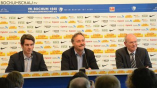 Pressekonferenz mit neuem VfL Bochum Cheftrainer Peter Neururer