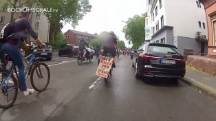 Erste Radwende-Demo in Bochum für eine fahrradfreundliche Stadt!