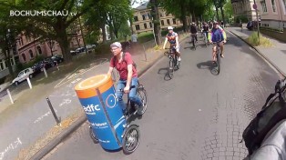 Erste Radwende-Demo in Bochum für eine fahrradfreundliche Stadt!