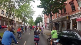 Erste Radwende-Demo in Bochum für eine fahrradfreundliche Stadt!
