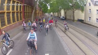 Erste Radwende-Demo in Bochum für eine fahrradfreundliche Stadt!