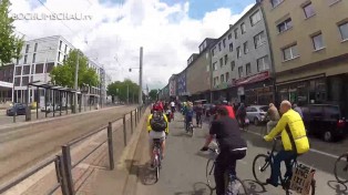 Erste Radwende-Demo in Bochum für eine fahrradfreundliche Stadt!