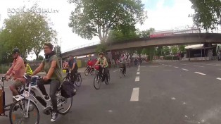 Erste Radwende-Demo in Bochum für eine fahrradfreundliche Stadt!