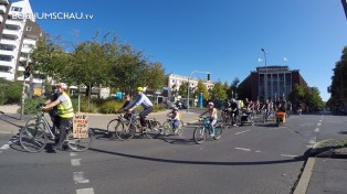 Zweite Radwende-Demo in Bochum mit dem Motto „Eine Kö für alle!“