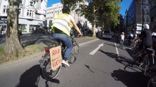 Zweite Radwende-Demo in Bochum mit dem Motto „Eine Kö für alle!“