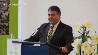 Innovation für das Ruhrgebiet. Vortrag von Sigmar Gabriel an der RUB