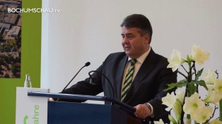 Innovation für das Ruhrgebiet. Vortrag von Sigmar Gabriel an der RUB