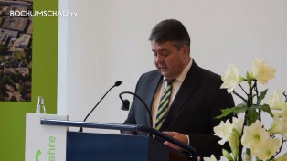 Innovation für das Ruhrgebiet. Vortrag von Sigmar Gabriel an der RUB