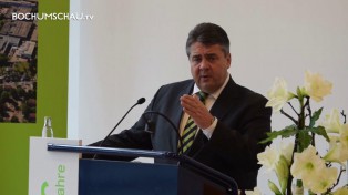 Innovation für das Ruhrgebiet. Vortrag von Sigmar Gabriel an der RUB