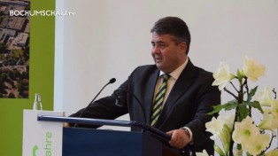 Innovation für das Ruhrgebiet. Vortrag von Sigmar Gabriel an der RUB