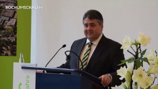 Innovation für das Ruhrgebiet. Vortrag von Sigmar Gabriel an der RUB