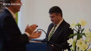 Innovation für das Ruhrgebiet. Vortrag von Sigmar Gabriel an der RUB