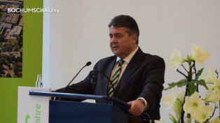 Innovation für das Ruhrgebiet. Vortrag von Sigmar Gabriel an der RUB