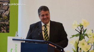 Innovation für das Ruhrgebiet. Vortrag von Sigmar Gabriel an der RUB