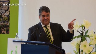 Innovation für das Ruhrgebiet. Vortrag von Sigmar Gabriel an der RUB