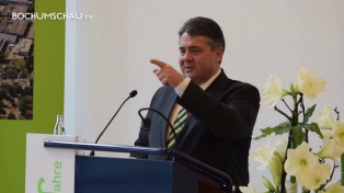 Innovation für das Ruhrgebiet. Vortrag von Sigmar Gabriel an der RUB