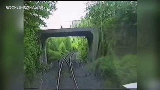 Springorum-Bahn. Alte Bahnstrecke von Bochum-Nord nach Bochum-Weitmar