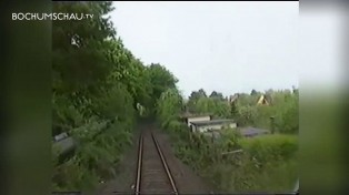 Springorum-Bahn. Alte Bahnstrecke von Bochum-Nord nach Bochum-Weitmar