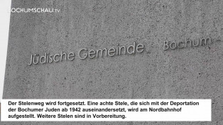 Stelenweg zeigt die Geschichte des jüdischen Lebens in Bochum