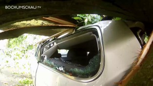 Sturm in Bochum verwüstet ganze Straßenzüge.